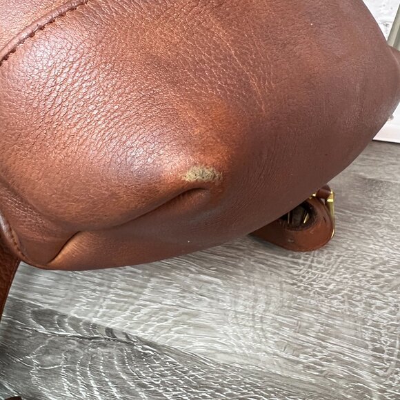 Coach 9960 Backpack Brown Leather Turnlock Vintage Daypack - Picture 8 of 11